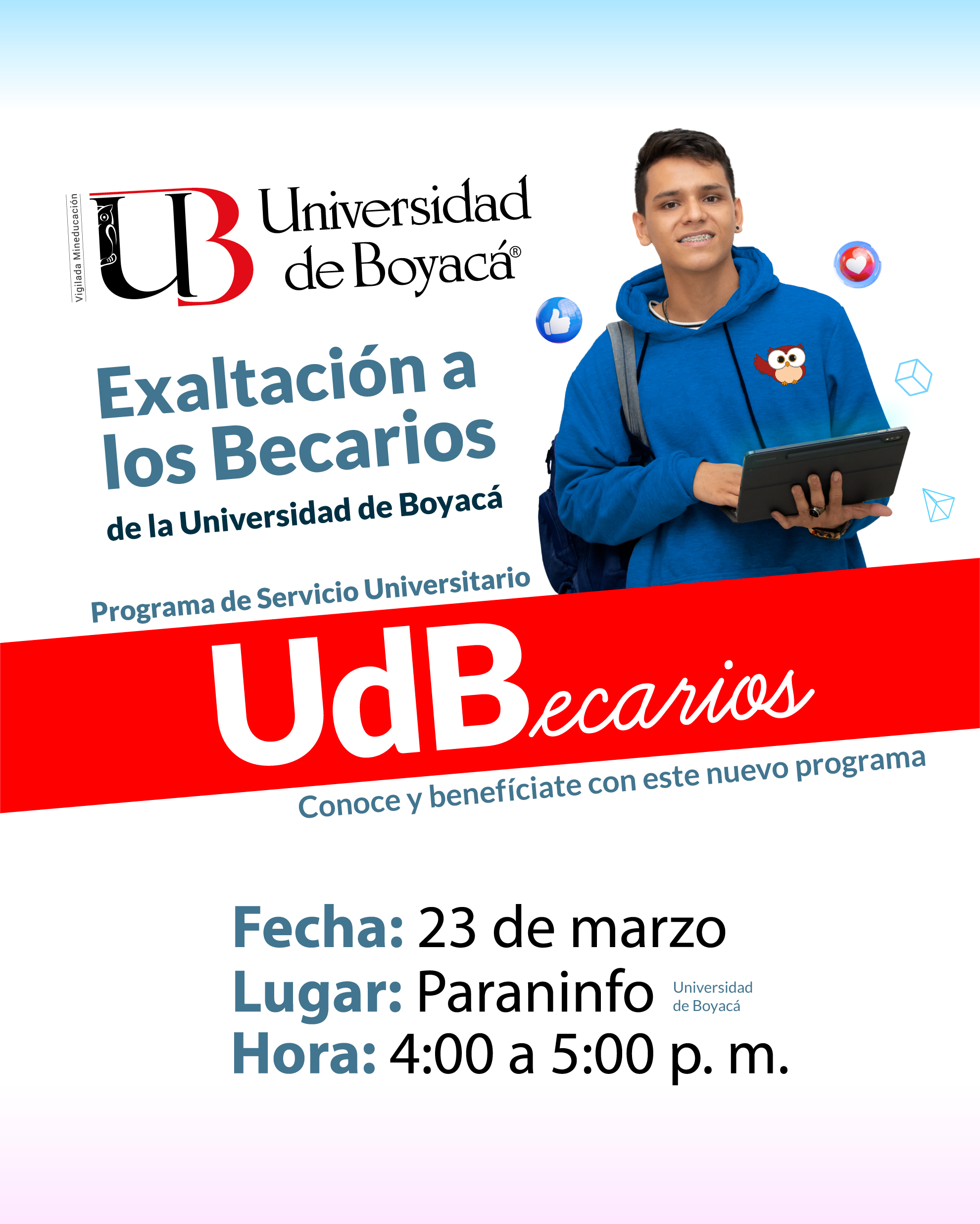 Programa UdBecarios beneficios