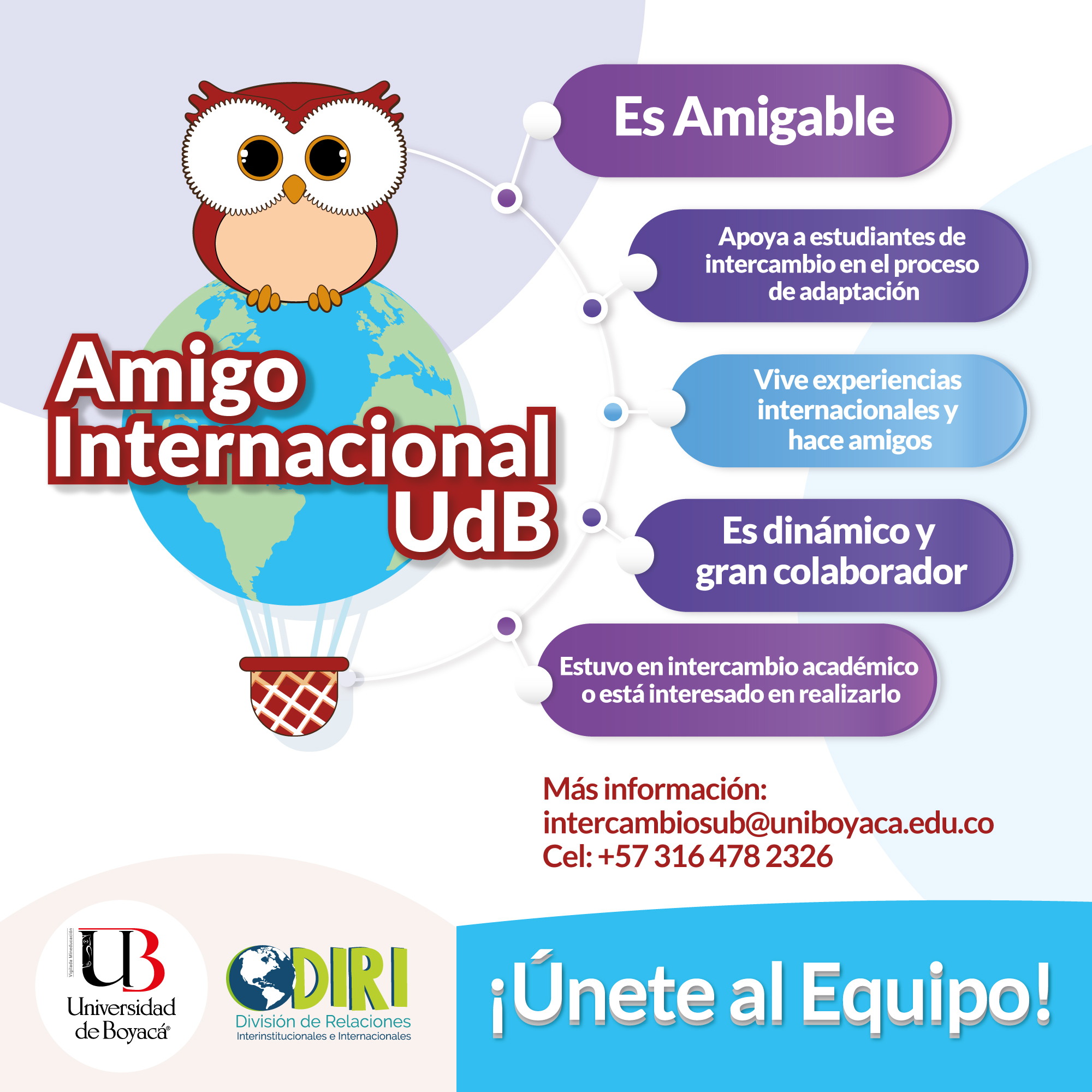 amigo internacional udb