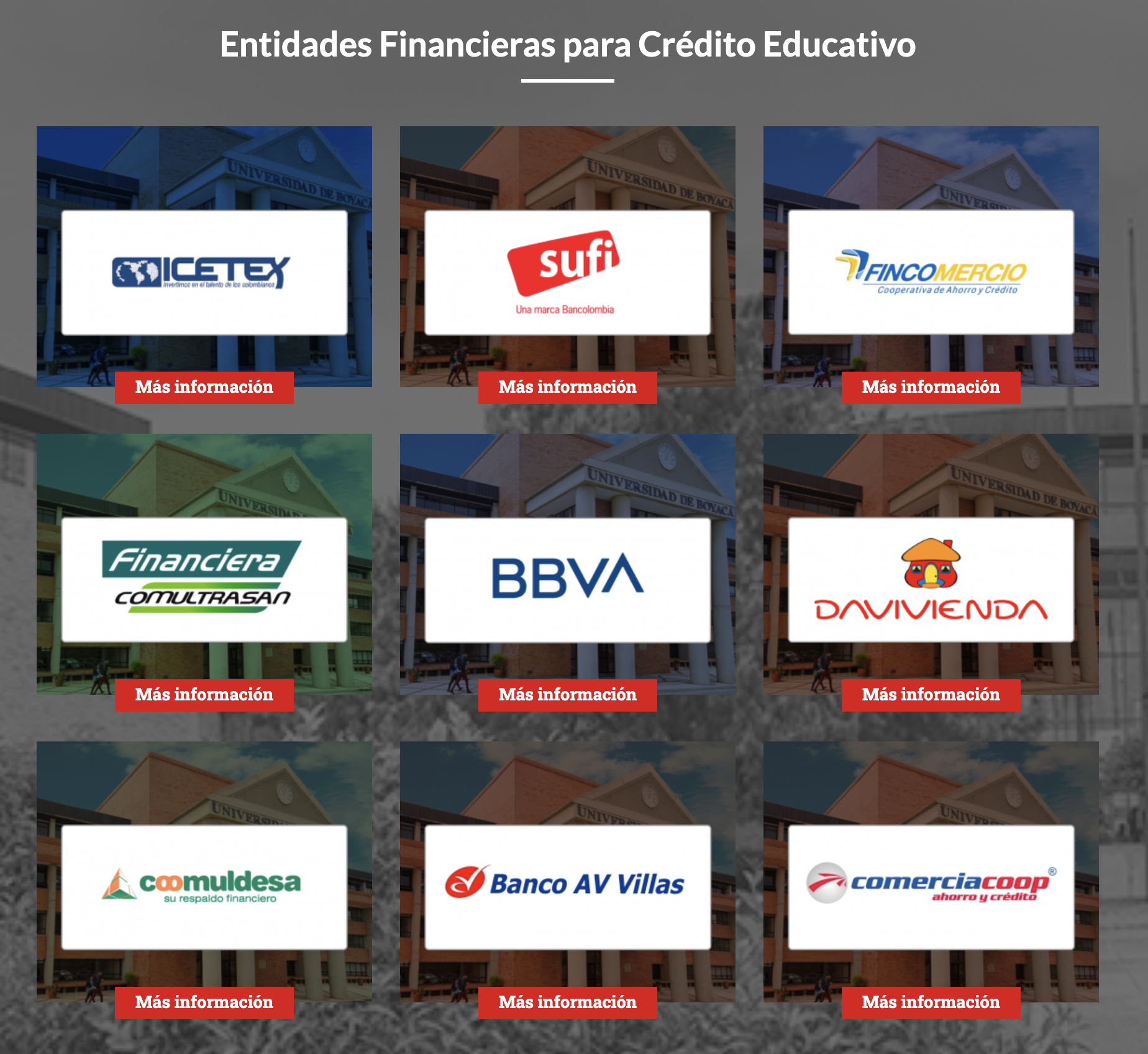 creditos educativos bancos