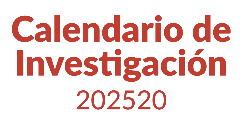 Calendario Investigación 202520