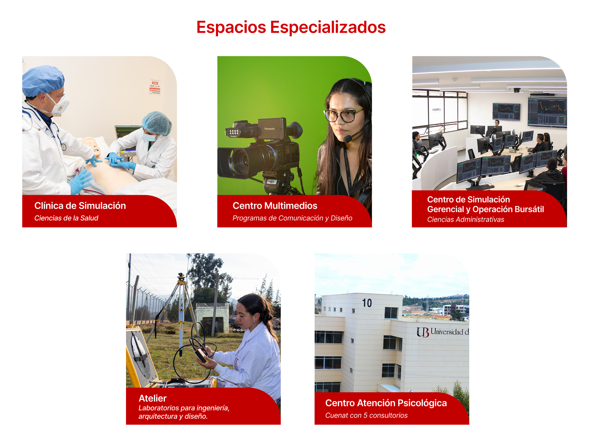 espacios especialzados