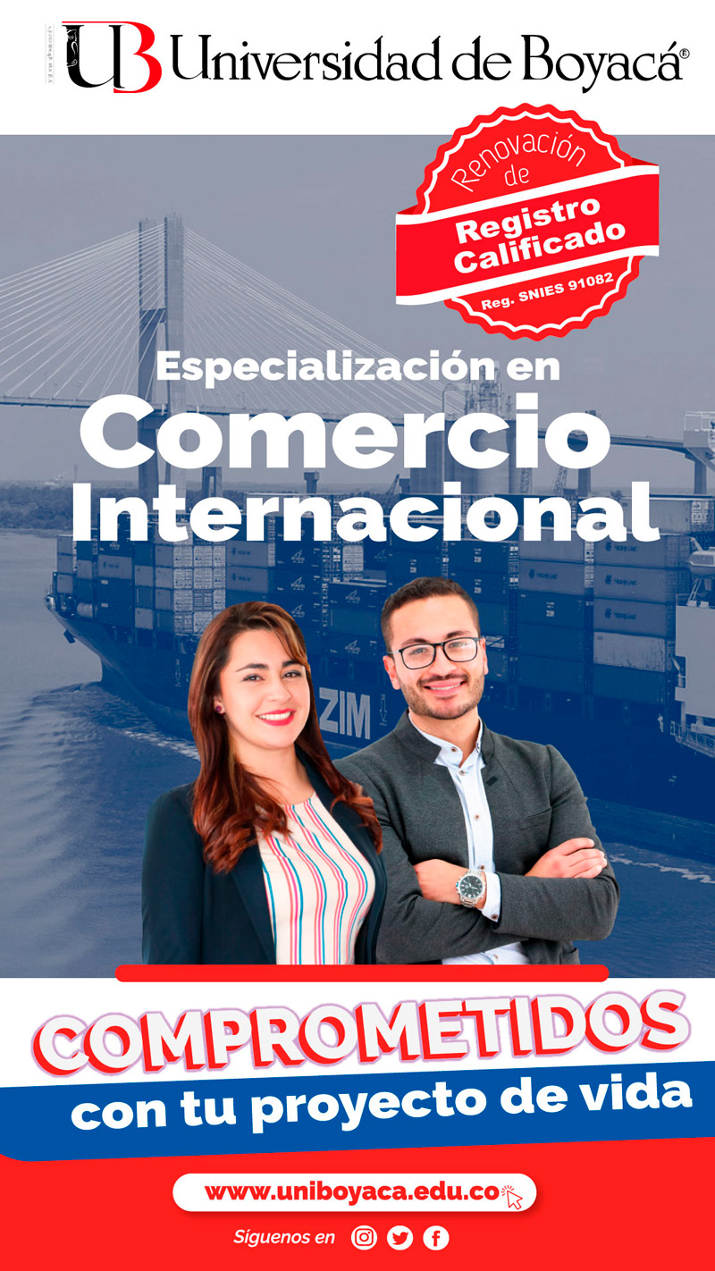 Renovación de Registro Calificado - Esp. Comercio internacional 