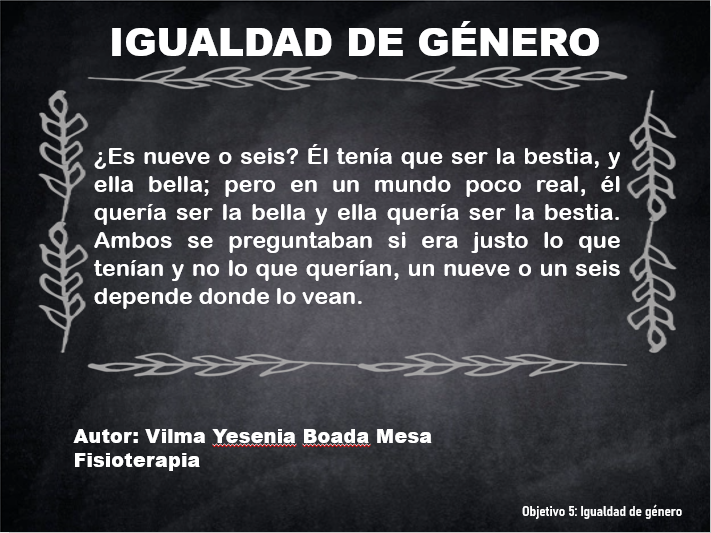 igualdad de genero