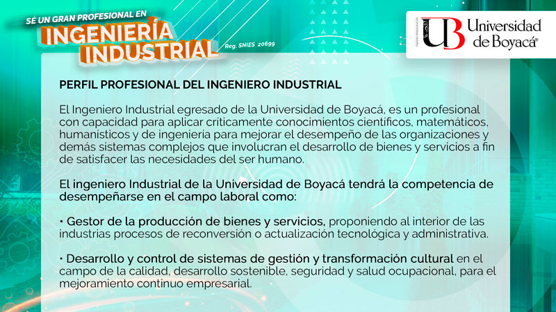 Estudia Ingeniería Industrial 