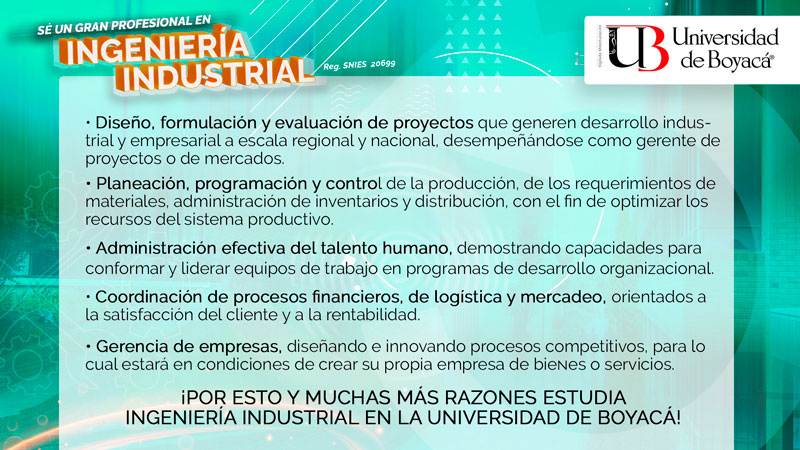 Estudia Ingeniería Industrial