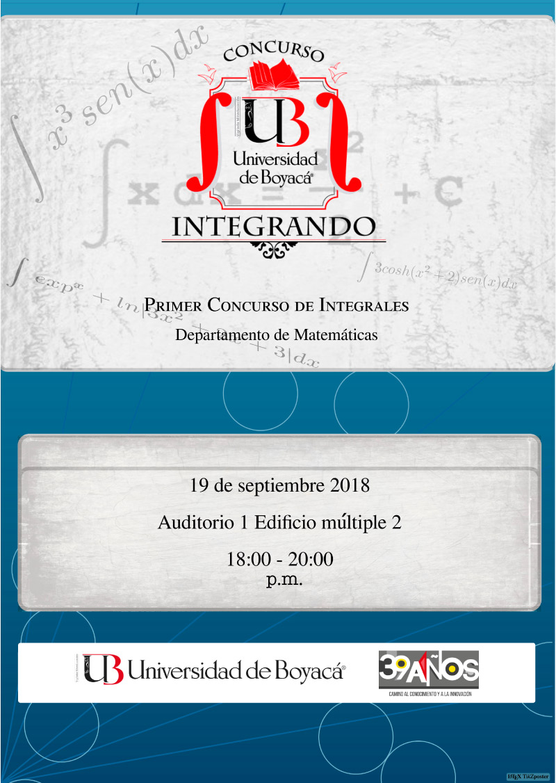 Primer Concurso de Integrales 