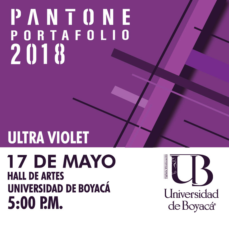 Ultra Violet - Pantone Portafolio 2018