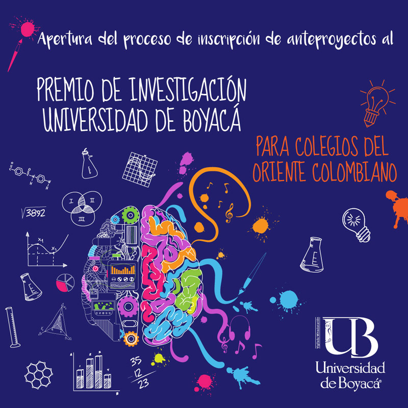 Premio Investigación Universidad de Boyacá para Colegios del Oriente Colombiano