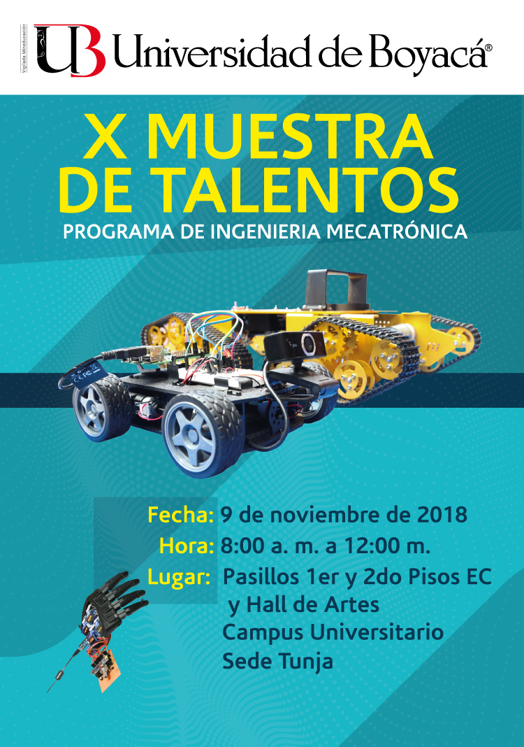 X Muestra de Talentos - Ingeniería Mecatrónica 