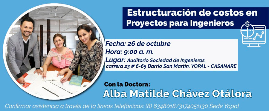 Charla informativa para Ingenieros en Yopal
