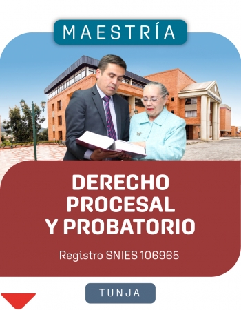 maestría en derecho procesal y probatorio