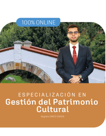 gestion del patrimonio cultural virtual 100%Online