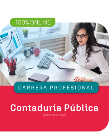 Carrera profesional contaduría pública 100% Online