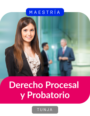 maestría en derecho procesal y probatorio