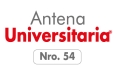 Periódico Antena Universitaria Nro. 54