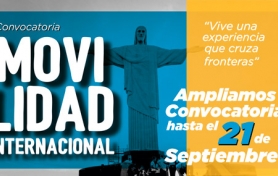 Ampliación Convocatoria Movilidad Internacional - I Semestre 2019