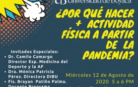 ¿Porqué hacer + Actividad Física a partir de la Pandemia?