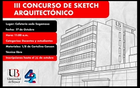  III CONCURSO DE SKETCH ARQUITECTÓNICO