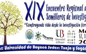 Infografía sobre el XIX Encuentro Regional de Semilleros de Investigación “Construyendo vida desde la investigación formativa” 