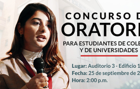 Concurso de Oratoria para estudiantes de Colegios y Universidades