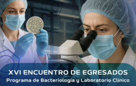 Egresado de Bacteriología y Laboratorio Clínico, acompáñanos a la Jornada de Innovación en Salud: "Diagnóstico por el Laboratorio Clínico".