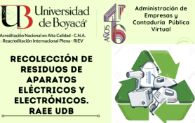 Recolección de Residuos de Aparatos Eléctricos y Electrónicos (RAEE) y de "botellitas de amor"