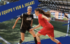 ¡Arma tu equipo y ven a jugar! Torneo de Fútbol 5 Femenino