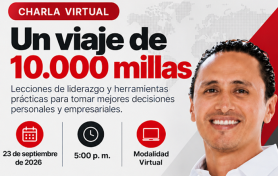 Charla Virtual: Un viaje de 10.000 millas