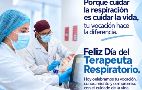 Feliz Día del Terapeuta Respiratorio