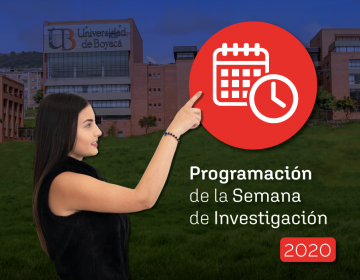 Programación de la Semana de Investigación 2020