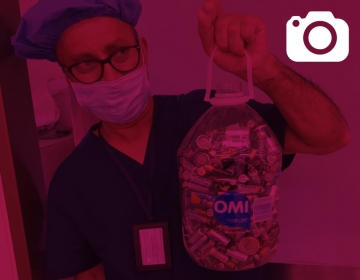 Registro fotográfico - Visita de control y seguimiento para el manejo de residuos de laboratorio