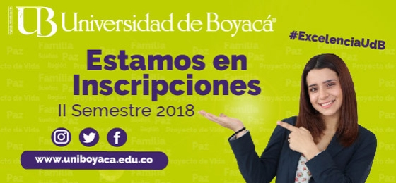 Estamos en Inscripciones Segundo Semestre 2018