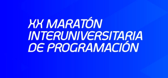 XX Maratón Interuniversitaria de Programación 
