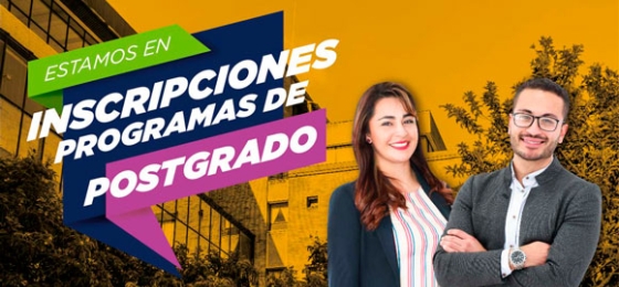 Estamos en Inscripciones - Programas de Postgrado 