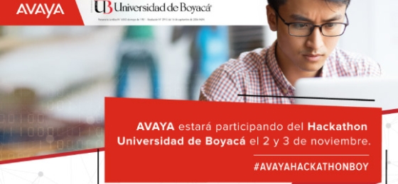 Avaya participa en la Hackathon de la Universidad de Boyacá