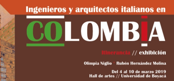Exhibición Internacional Ingenieros y Arquitectos Italianos en Colombia