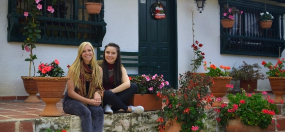 Dos mujeres y el mismo gusto por Colombia