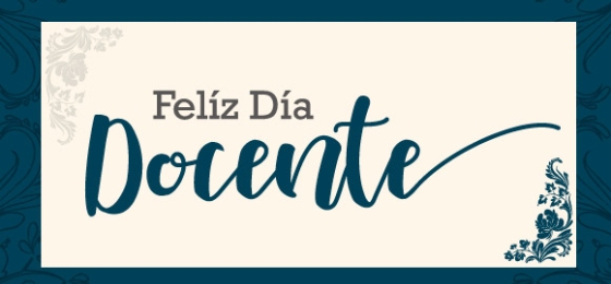 Feliz día Docentes 