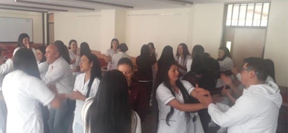 Estudiantes del programa de enfermería VIII semestre.