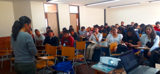 Estudiantes de Primer semestre de la Facultad de Ciencias e Ingenierías