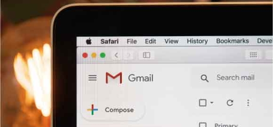 imagen de un correo electrónico