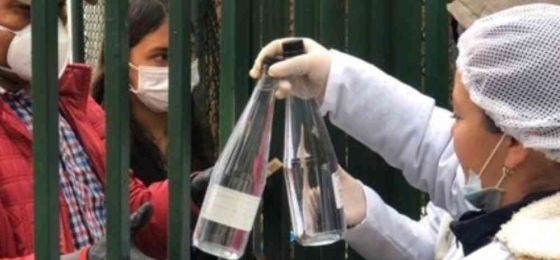 Nueva Licorera de Boyacá vende alcohol antiséptico para combatir coronavirus Foto: Nueva Licorera de Boyacá
