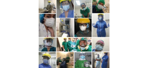 Egresados de Instrumentación Quirúrgica ¡Estamos orgullosos de su labor, contribuyendo a la atención en salud en tiempos de pandemia!