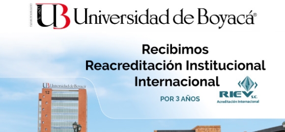 Reacreditación Institucional Internacional RIEV 