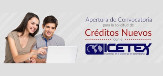 Convocatoria de créditos educativos ICETEX