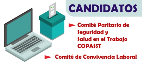 Candidatos comité Paritario y Convivencia UdB 