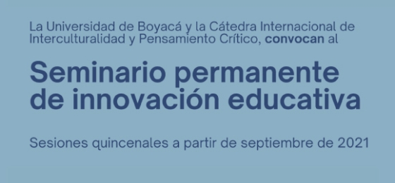 Sexta sesión del Seminario Permanente de Innovación Educativa