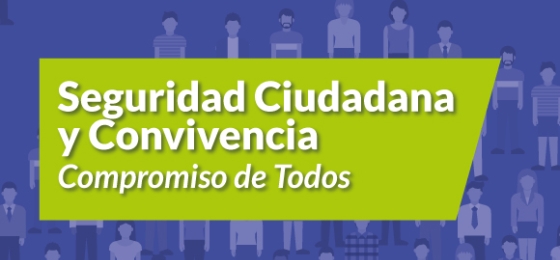 Seguridad Ciudadana y Convivencia, Compromiso de Todos