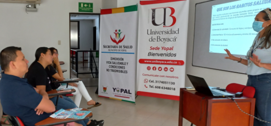 Taller “Hábitos Saludables” se adelantó en la sede Yopal