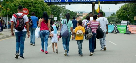 Entrada a Colombia por el departamento de Norte de Santander